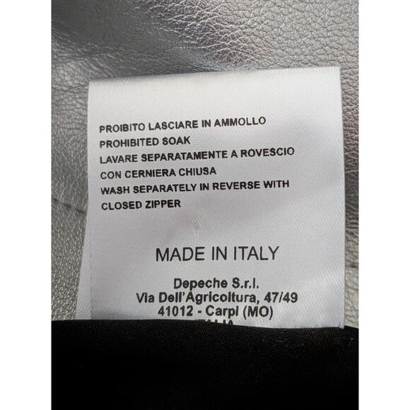 NWT Aniye By Lois Mini Dress Silver IT 40 US 4 Evening Cocktail Made in Italy - Picture 7 of 8